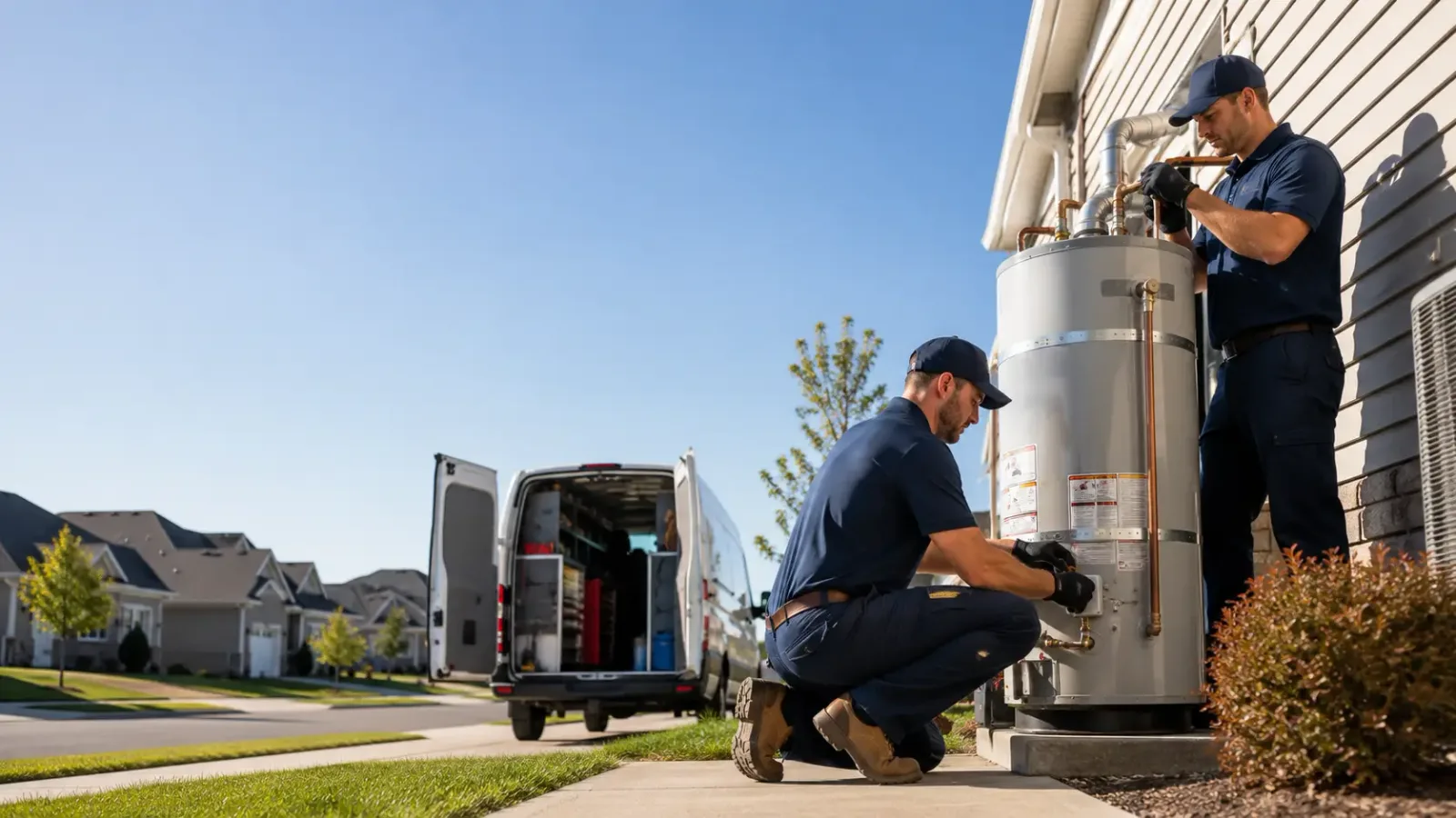Water Heater Installation in Lenzburg, IL